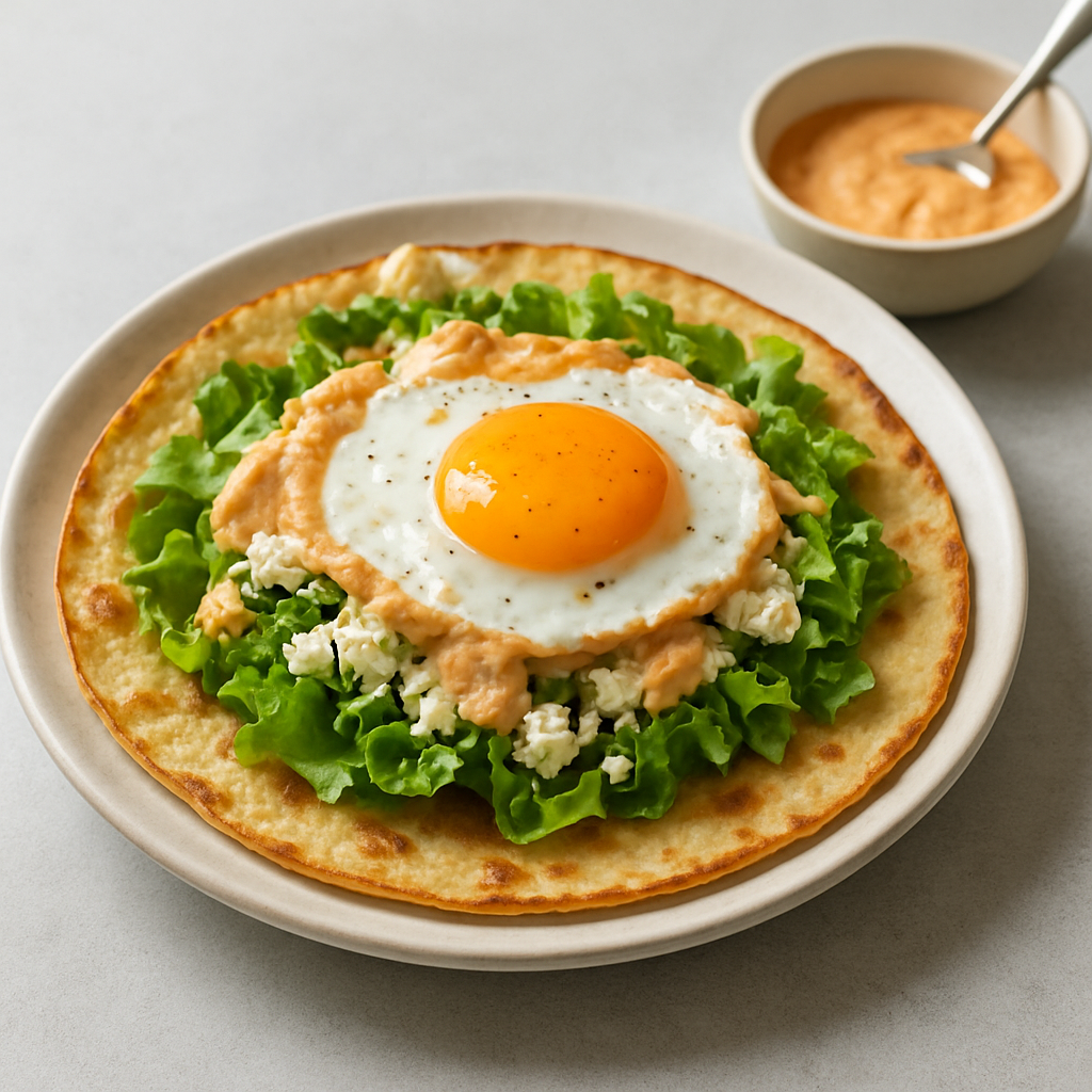 Hellenic-Thai Crispy Wrap with Lemongrass Mayo and Feta
