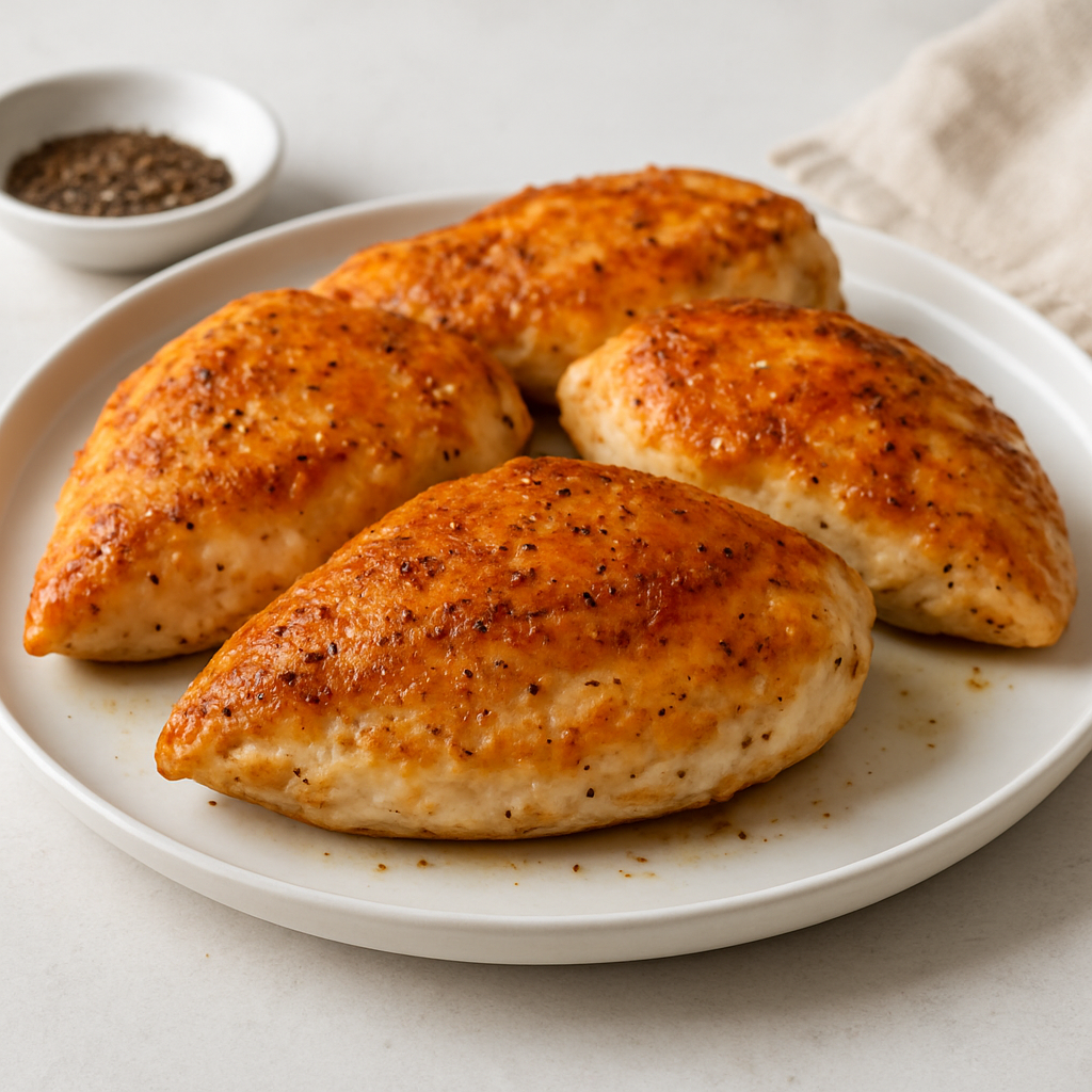 Classic Pan-Seared American Chicken Breast