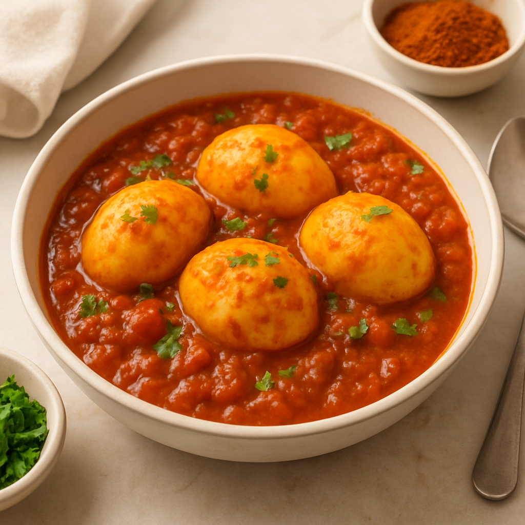 Simple Indian Egg Curry