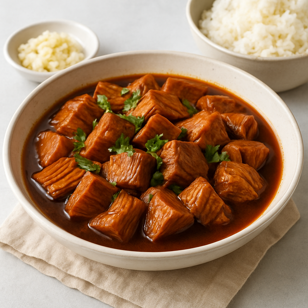 Vietnamese Soy-Braised Young Jackfruit Stew