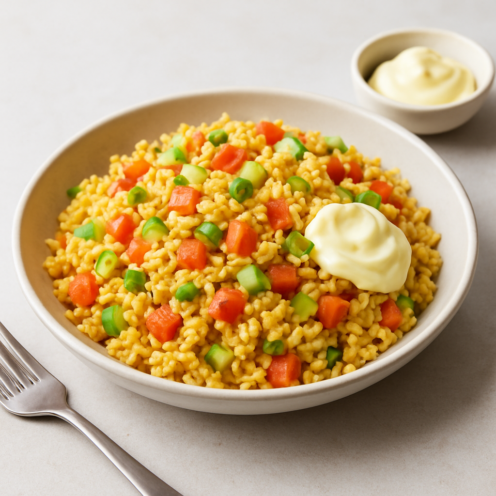 Simple Korean Egg Fried Rice