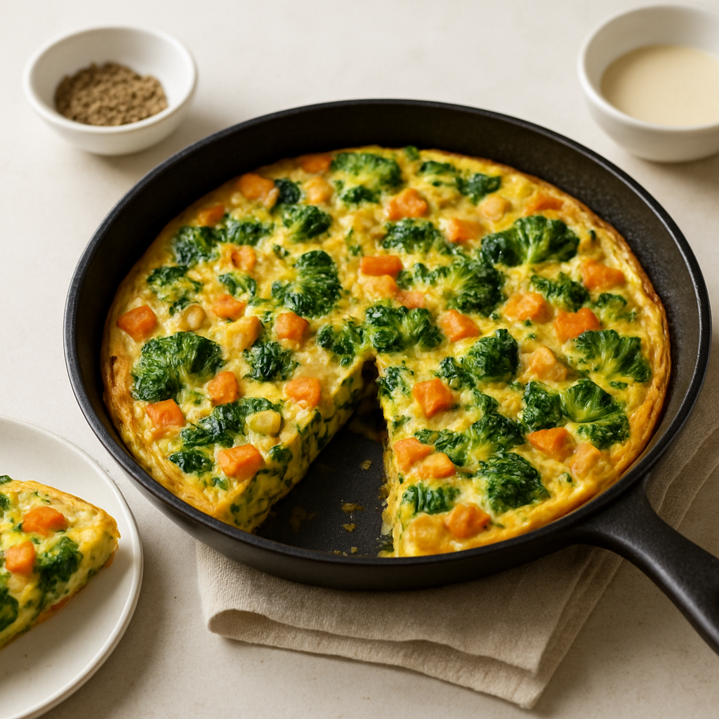 Simple French Vegetable Frittata