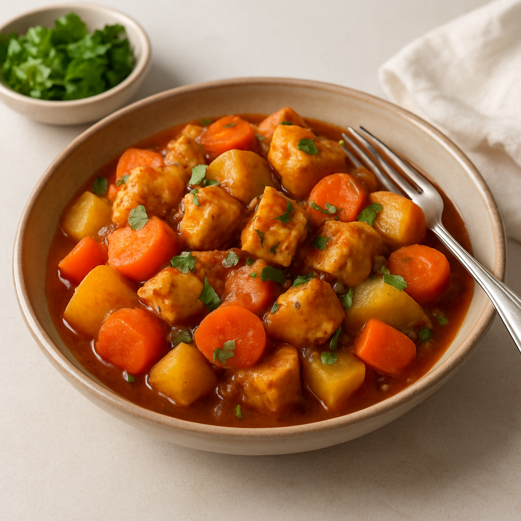 Moroccan Chicken and Vegetable Tagine