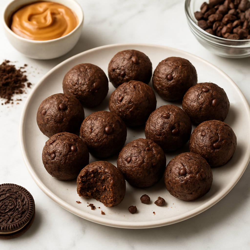 No-Bake Chocolate Oreo Bites