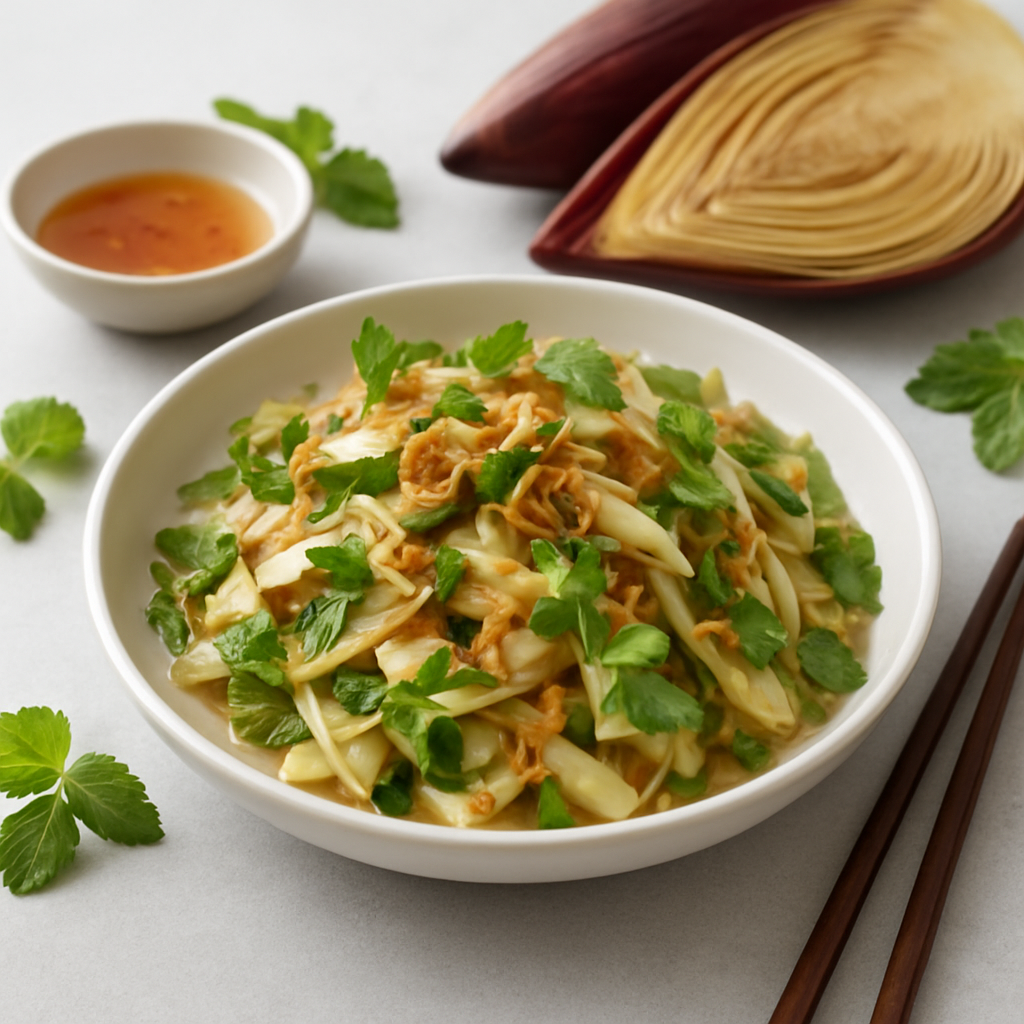 Vietnamese Banana Flower Salad (Gỏi Hoa Chuối)
