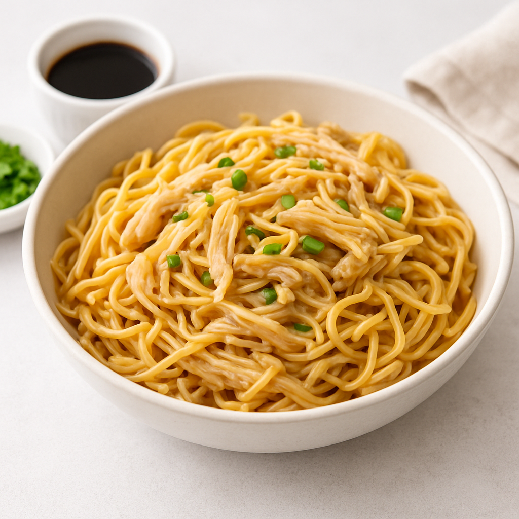 Easy Chinese Chicken Noodle Stir-Fry