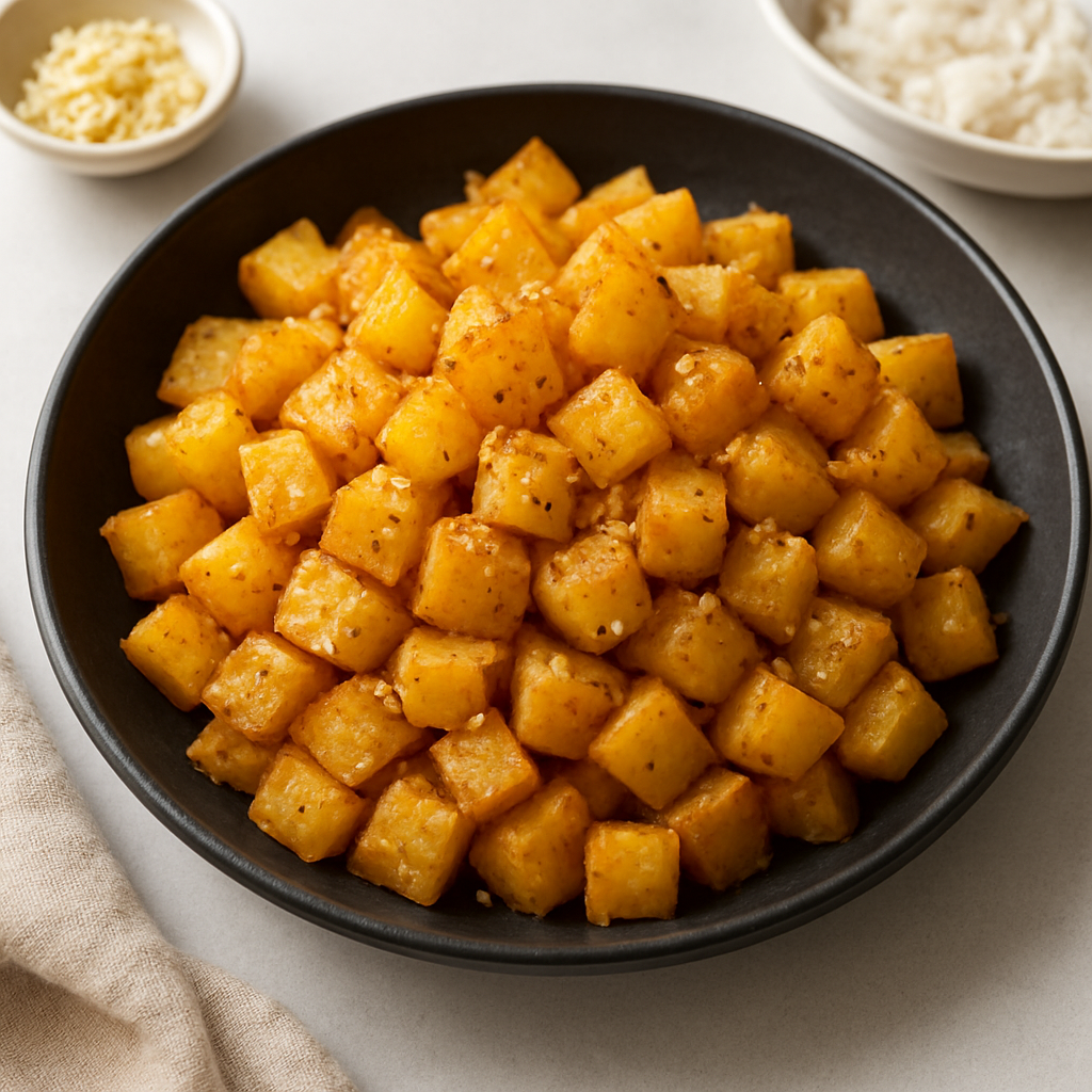 Vietnamese Garlic Potato Stir-Fry (Khoai Tây Xào Tỏi)