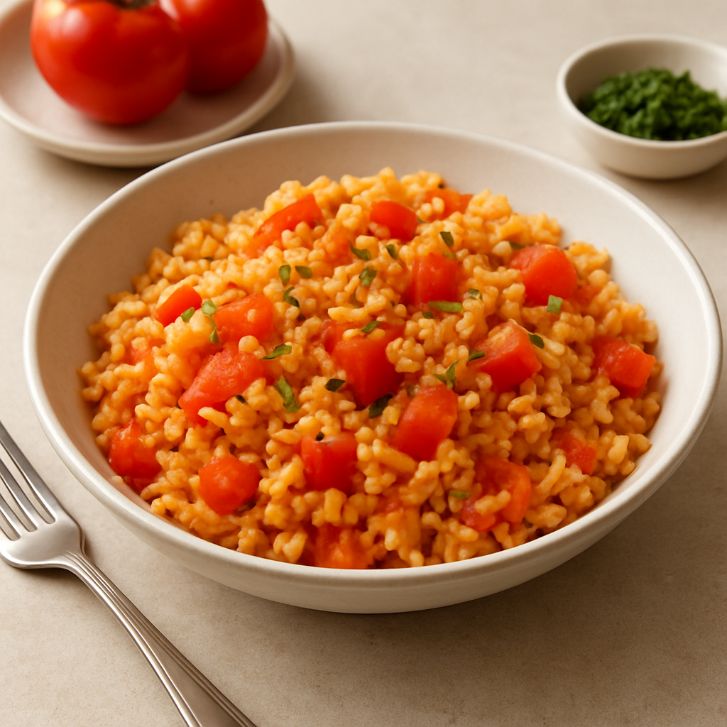 Simple Tomato Fried Rice Fusion