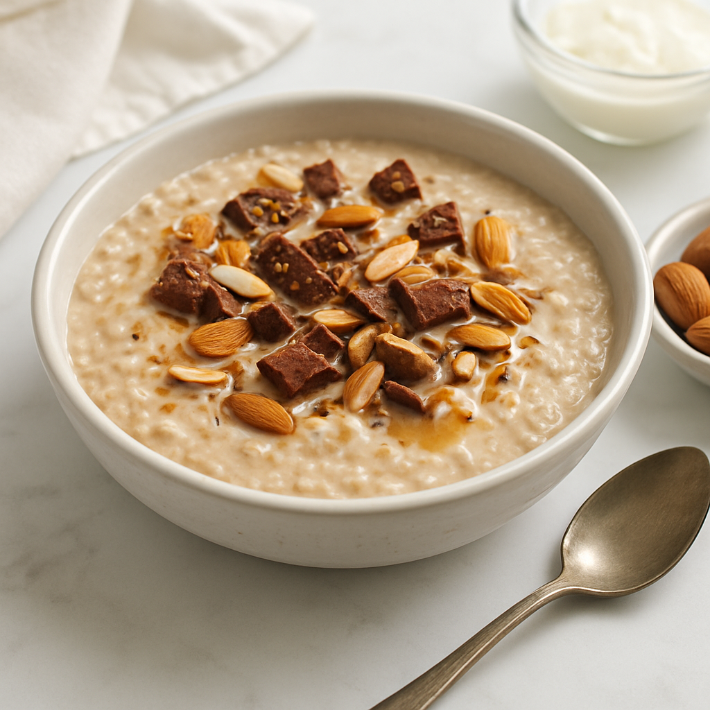 Protein Almond Oats Fusion Porridge