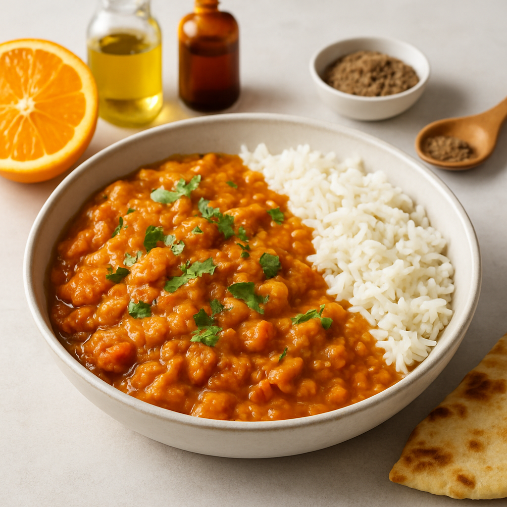 Vegan Orange-Spiced Indian Curry